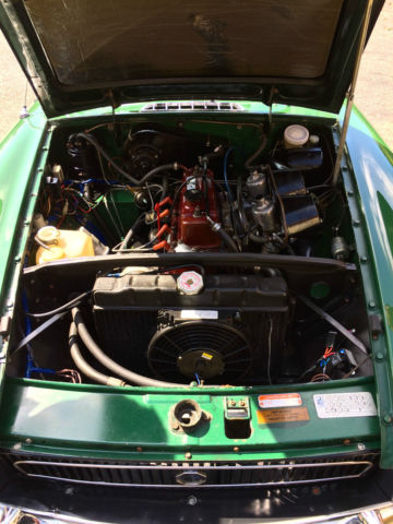 1971 Green MG MGB Convertible