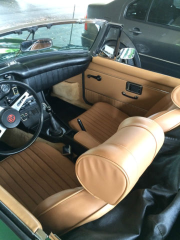 1971 Green MG MGB Convertible