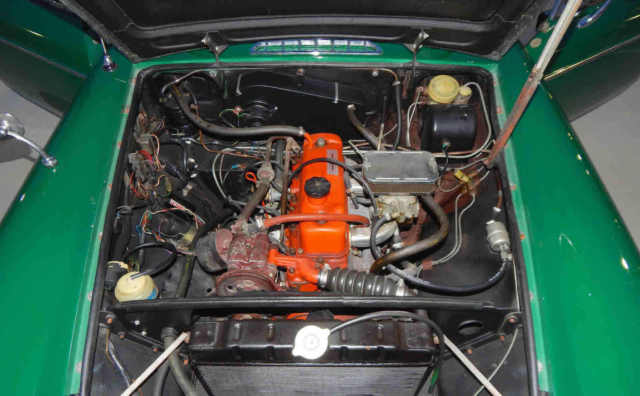 1971 Green MG MGB Convertible
