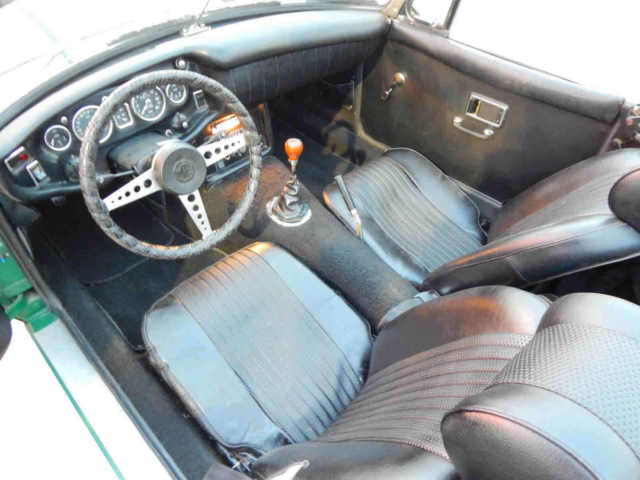 1971 Green MG MGB Convertible