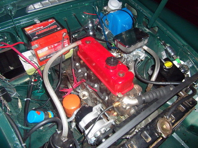 1971 Green MG MGB Convertible