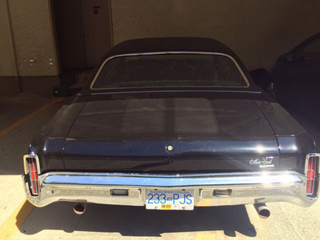 1971 BLACK Chevrolet Monte Carlo