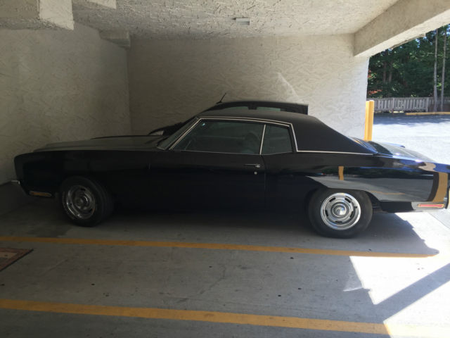 1971 BLACK Chevrolet Monte Carlo