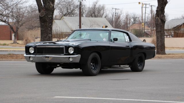 1971 Black Chevrolet Monte Carlo Coupe