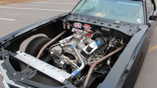 1971 Black Chevrolet Monte Carlo Coupe