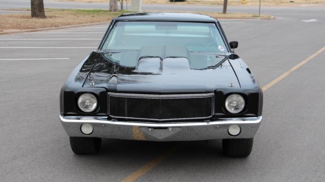 1971 Black Chevrolet Monte Carlo Coupe