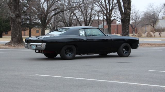 1971 Black Chevrolet Monte Carlo Coupe