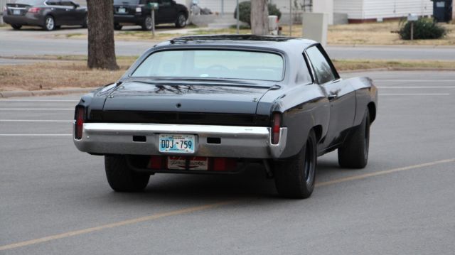 1971 Black Chevrolet Monte Carlo Coupe