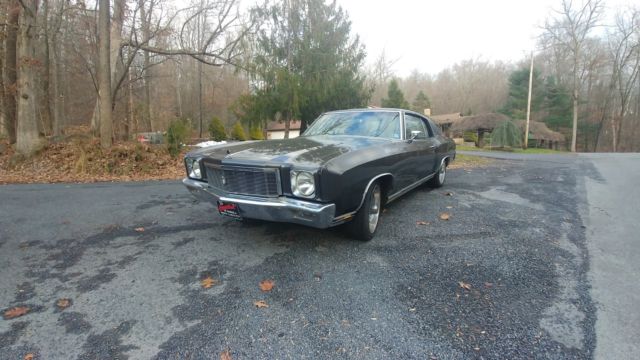 1971 Gray Chevrolet Monte Carlo Coupe