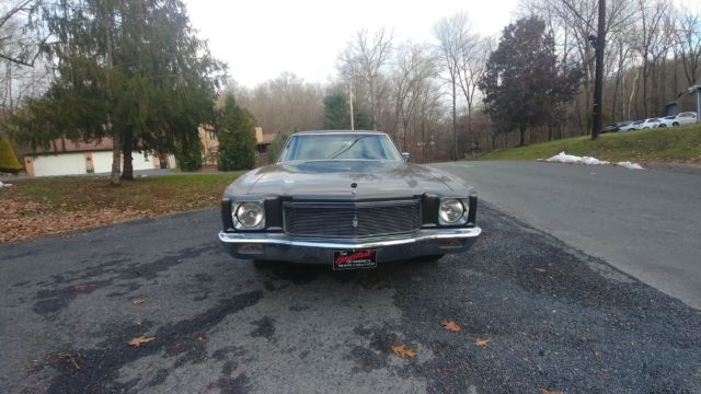 1971 Gray Chevrolet Monte Carlo Coupe