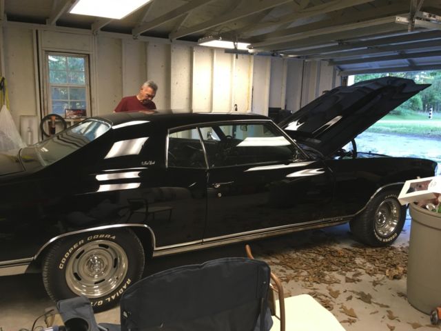 1971 Black Chevrolet Monte Carlo