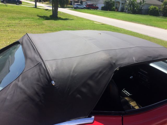1971 Red Ford Mustang Convertible