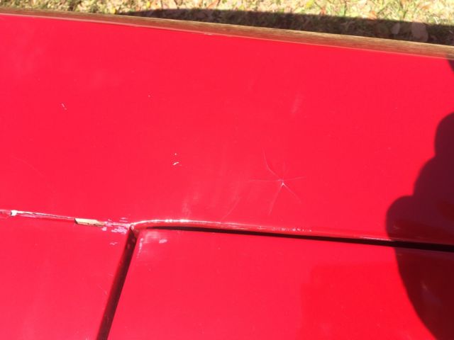 1971 Red Ford Mustang Convertible