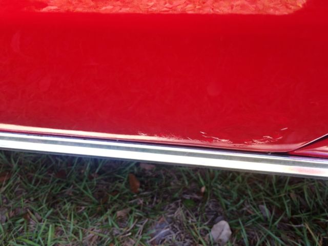 1971 Red Ford Mustang Convertible