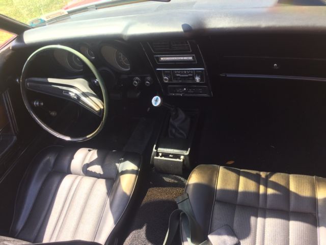 1971 Red Ford Mustang Convertible