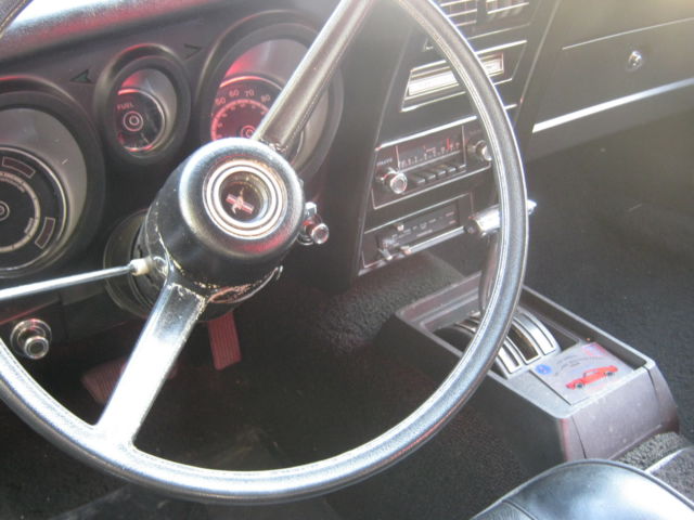 1971 Red Ford Mustang Convertible