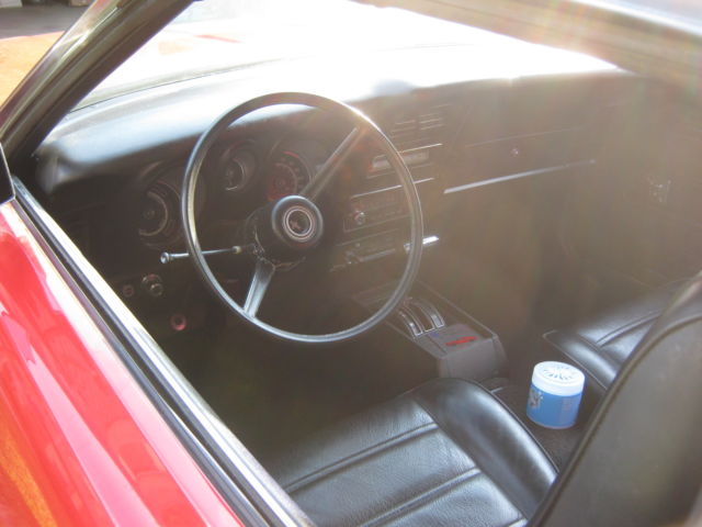 1971 Red Ford Mustang Convertible