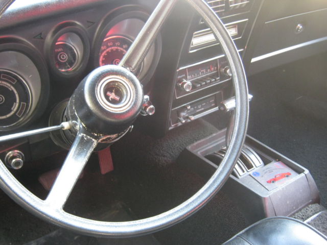 1971 Red Ford Mustang Convertible