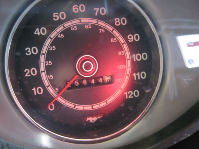 1971 Red Ford Mustang Convertible