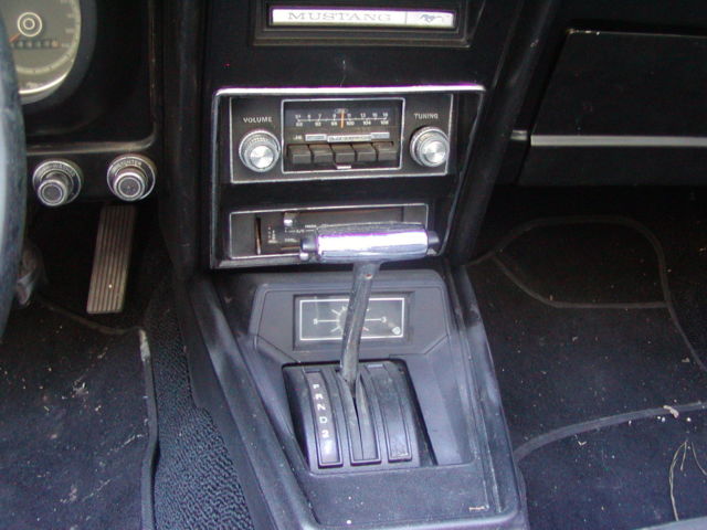 1971 Red Ford Mustang Convertible