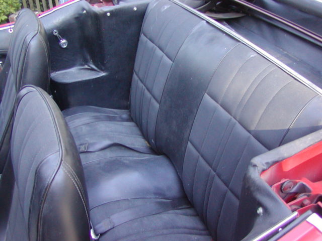 1971 Red Ford Mustang Convertible