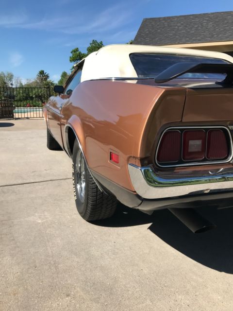 1971 Copper Ford Mustang Convertible