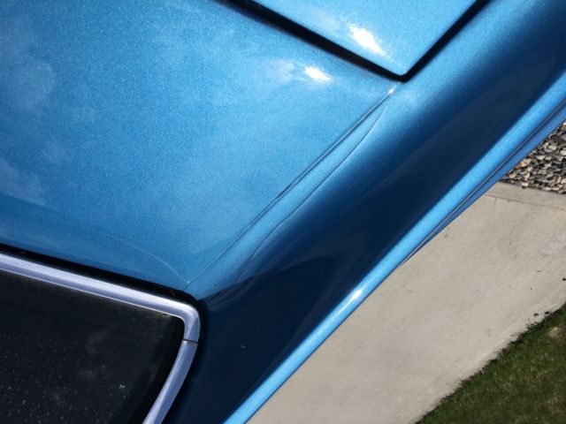 1971 Blue Ford Mustang Coupe