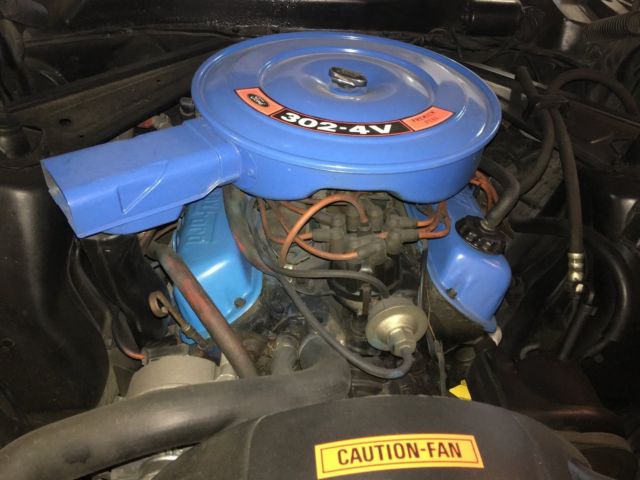 1971 Blue Ford Mustang Coupe