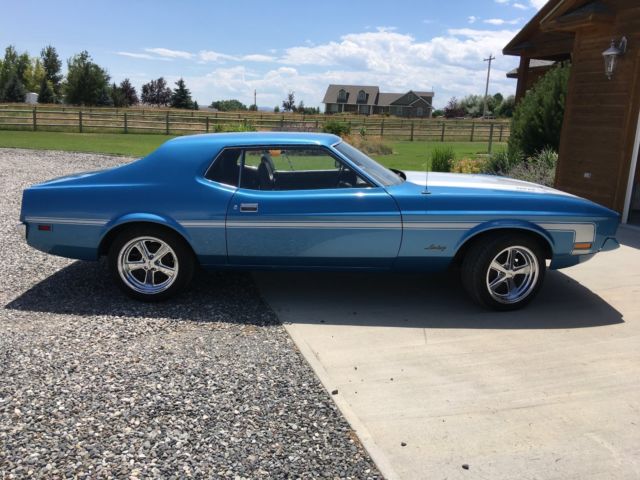 1971 Blue Ford Mustang Coupe