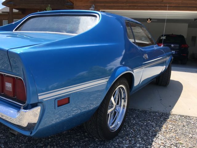 1971 Blue Ford Mustang Coupe