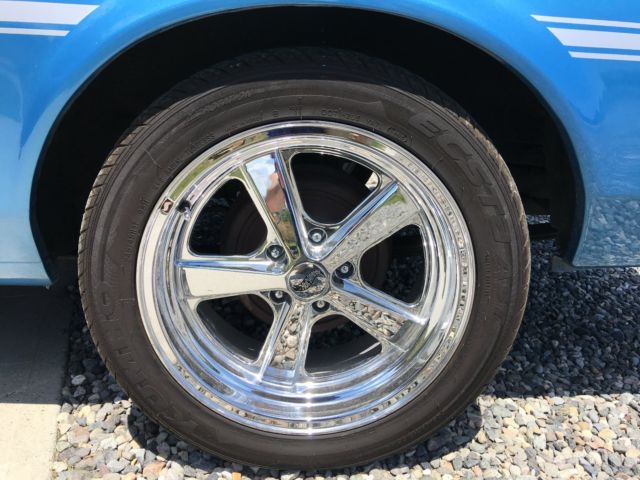1971 Blue Ford Mustang Coupe