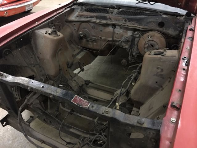 1971 RED Ford Mustang FASTBACK