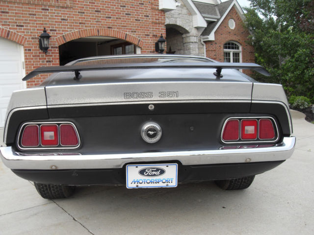 1971 silver Ford Mustang Fastback