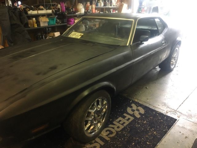 1971 Black Ford Mustang Fastback
