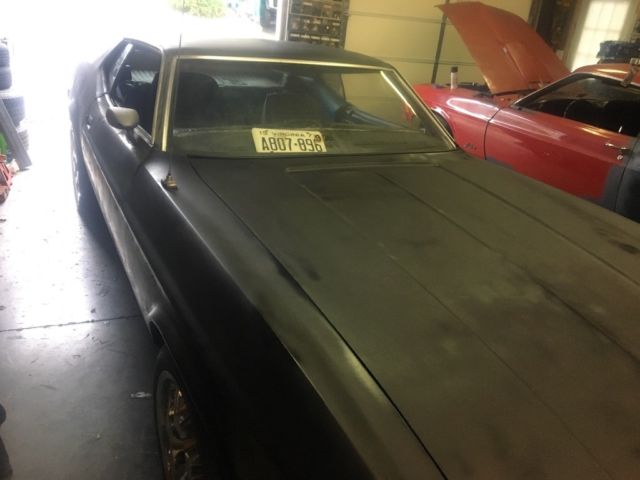 1971 Black Ford Mustang Fastback