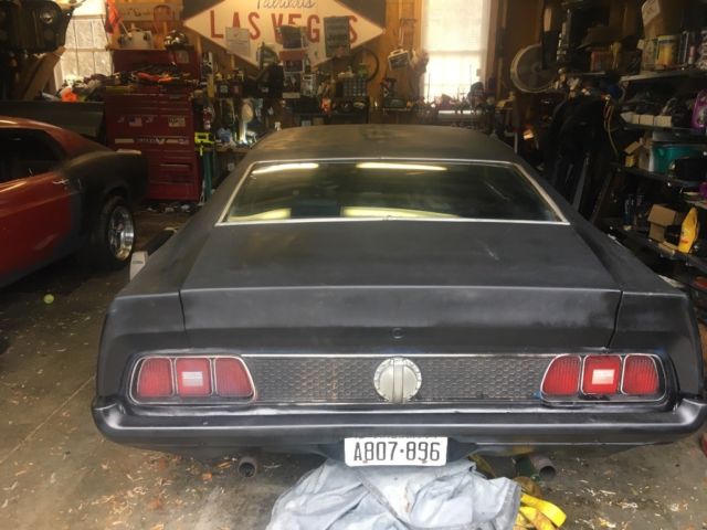 1971 Black Ford Mustang Fastback
