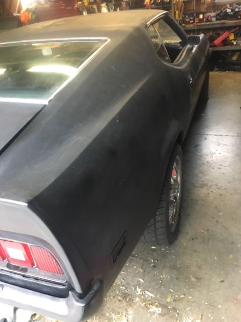 1971 Black Ford Mustang Fastback