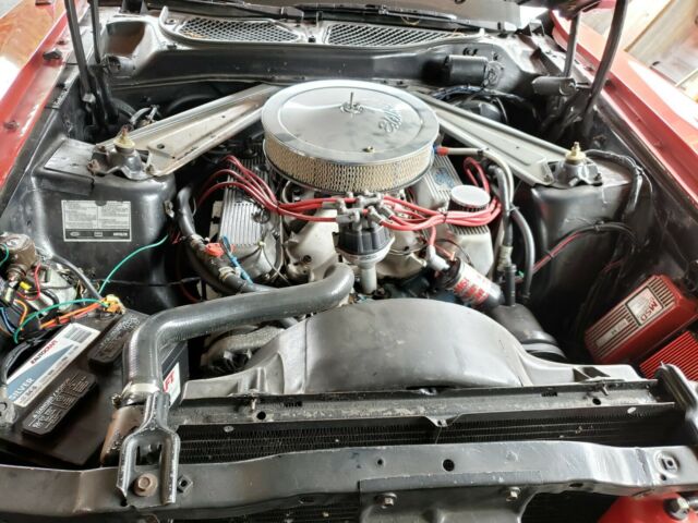 1971 Red Ford Mustang