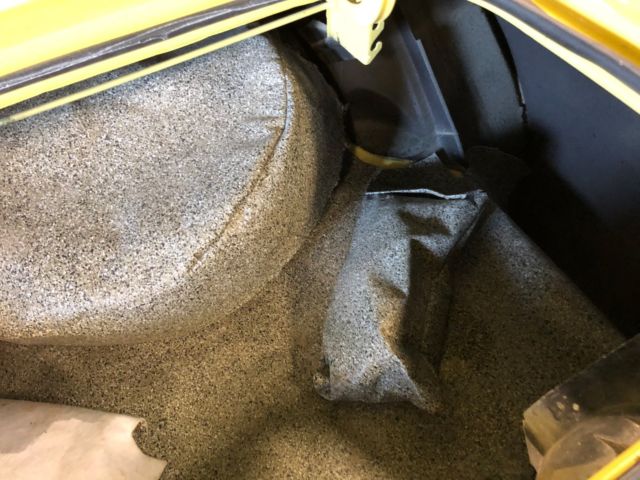 1971 Yellow Ford Mustang Coupe