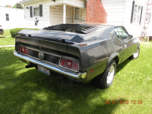 1971 Pepper Gray Metalic Ford Mustang Fastback