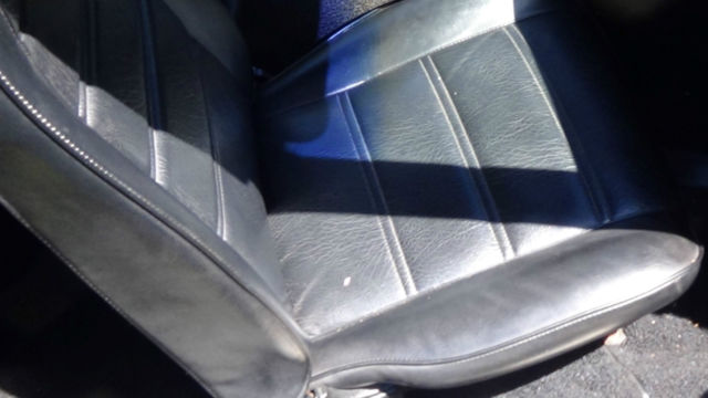 1971 Black Ford Mustang Convertible