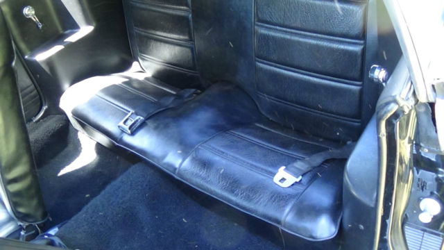 1971 Black Ford Mustang Convertible