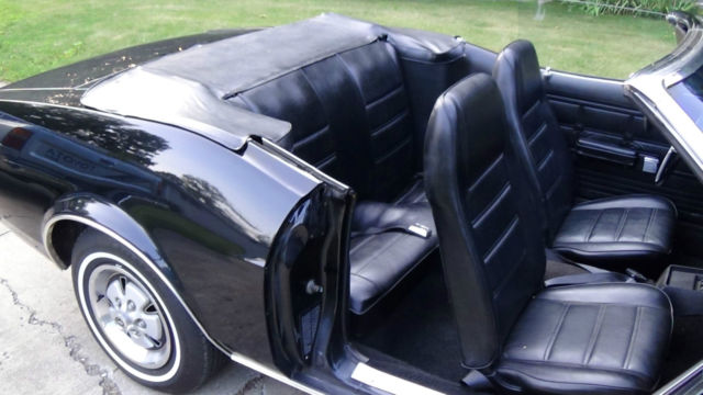 1971 Black Ford Mustang Convertible
