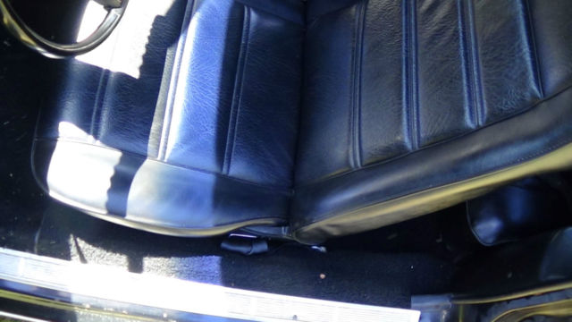 1971 Black Ford Mustang Convertible