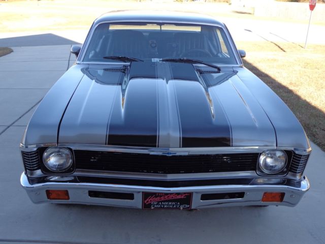1971 Gray Chevrolet Nova Coupe