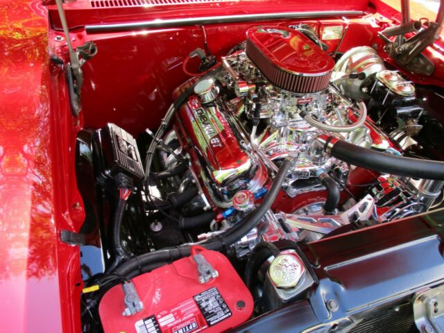 1971 Red Chevrolet Nova Coupe