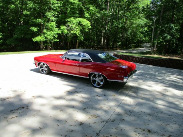 1971 Red Chevrolet Nova Coupe