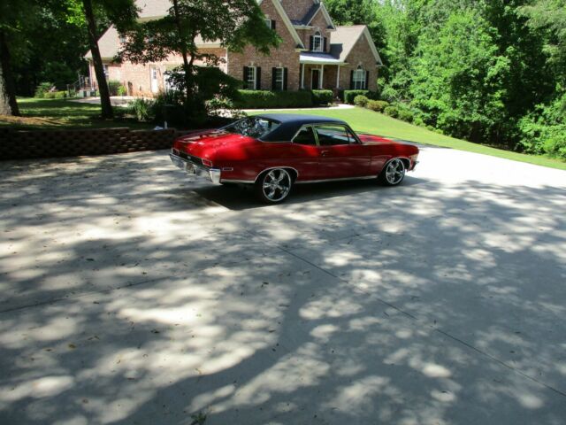 1971 Red Chevrolet Nova Coupe