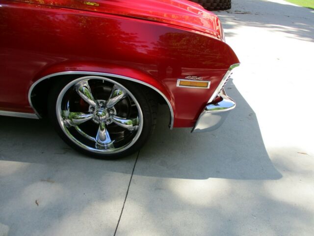 1971 Red Chevrolet Nova Coupe