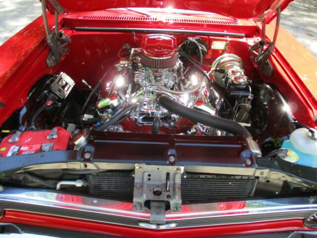 1971 Red Chevrolet Nova Coupe